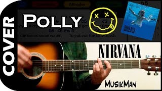 POLLY  Nirvana 😝  GUITAR Cover  MusikMan N°004 [upl. by Cchaddie]