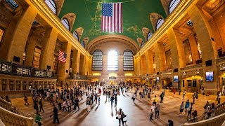 Walking Tour of Grand Central Terminal — New York City 【4K】🇺🇸 [upl. by Netsud]