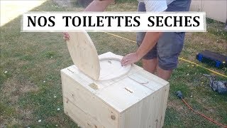 VLOG 2 Travaux MAISON NEUVE  construire des toilettes sèches [upl. by Ylurt]