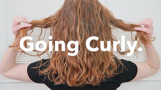 I Start the Curly Girl Method again but properly [upl. by Ennayhc246]