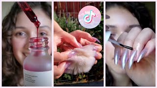 ASMR TikTok Compilation 1 HOUR [upl. by Meagher124]