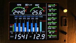 JPI EDM 730830 Lean Find and Fuel Flow [upl. by Aehsel579]