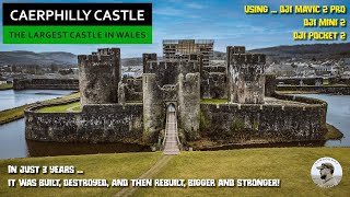 Caerphilly Castle  The Largest in Wales 2nd in Britain [upl. by Yung]