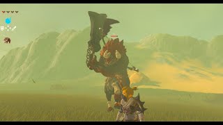 【ゼルダの伝説 ブレス オブ ザ ワイルド】 ライネル オマエ タオス [upl. by Valente952]