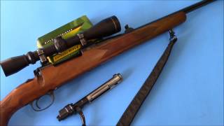 ZASTAVA 93x62 Mauser M70 RIFLE REVIEW [upl. by Cirda430]