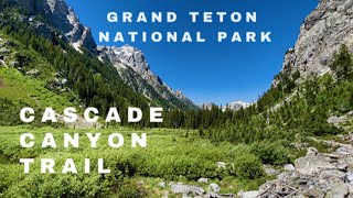 CASCADE CANYON TRAIL  Grand Teton National Park  Hidden Falls  Jenny Lake Boat Ride [upl. by Eladal]