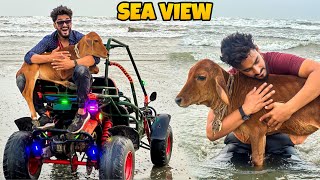 BASANTI KO SEA VIEW LE GAYA😍  MY COW BABY  MISHKAT KHAN [upl. by Aikram102]