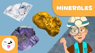 Los MINERALES para niños  Clasificación y usos  Ciencias [upl. by Anasiul]