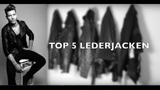 TOP 5 Lederjacken  Marc Eggers [upl. by Xavler]