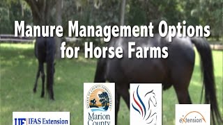 Manure Management Options for Horse Farms [upl. by Saville892]