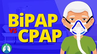 BiPAP vs CPAP Made Easy  Noninvasive Positive Pressure Ventilation NPPV [upl. by Ahsenrat]