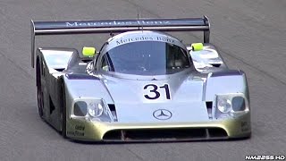 Sauber Mercedes C11 ExMichael Schumacher AWESOME TwinTurbo V8 Sound  Track [upl. by Robinett]