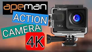 Apeman A79 4K Action Camera [upl. by Tamar]