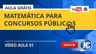 Aula Grátis  Matemática videoaula 01 [upl. by Thorsten378]