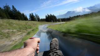 Switzerlands Longest Summer Toboggan Run [upl. by Algar]