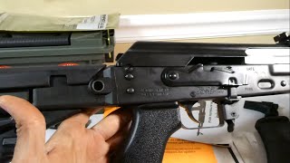 Zastava ZPAP M70 Polymer Unboxing Features and First Impressions [upl. by Senzer]