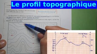 Le profil topographique [upl. by Yetty956]