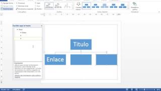 Crear mapa conceptual en Word utilizando SmartArt [upl. by Settera]