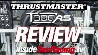 Thrustmaster T300 RS PC Racing Review [upl. by Wenona368]