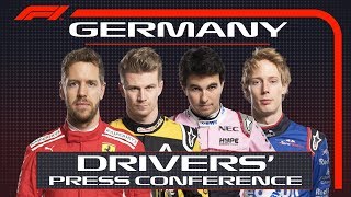 2018 German Grand Prix Press Conference Highlights [upl. by Alyad253]