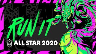 Run It ft Cal Scruby amp Thutmose  Official Lyric Video  AllStar 2020  League of Legends [upl. by Siraval242]