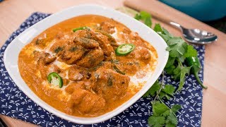 Butter Chicken Recipe Murgh Makhani  Pais Kitchen [upl. by Fronniah]