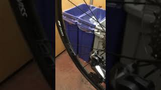 dt swiss 1800 rear wheelhub sound [upl. by Rosemary]