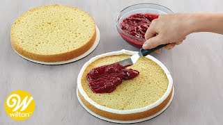 How to Assemble and Fill a Cake  Wilton [upl. by Hallimaj]