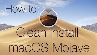 How to Clean install macOS Mojave [upl. by Isaacs]