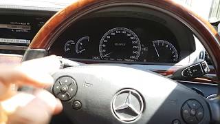 Mercedes Benz S Class w221 20062013 service reset [upl. by Darelle929]