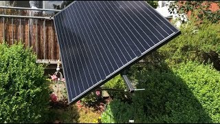 DIY  Solar Tracker  Photovoltaik Modul  Solar Tracking [upl. by Aimaj202]