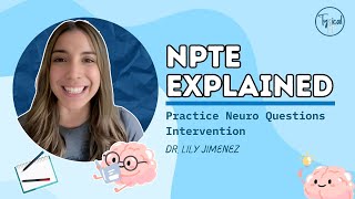 NPTE Practice Questions  Neuromuscular  Intervention [upl. by Laerol15]