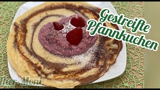 Gestreifte Pfannkuchen Thermomix [upl. by Balas]