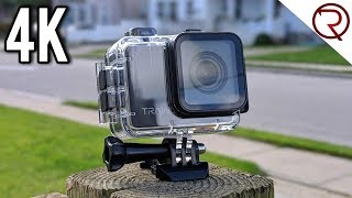 Apeman TRAWO Action Camera Review  Real 4K and EIS [upl. by Yeliah]