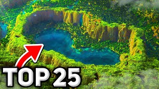 TOP 25 BEST NEW SEEDS For BUILDING In MINECRAFT 121 Bedrock amp Java [upl. by Jamison631]