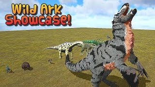 Ark Survival  ADDITIONAL CREATURES 2 WILD ARK SHOWCASE  BATTLE WITH GIGA Ep316 [upl. by Doner]