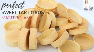 HOW TO MAKE A PERFECT TART CRUST FROM SCRATCH  WATCH THIS BEFORE YOU BAKE THEM [upl. by Towbin]