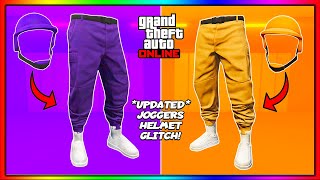 UPDATED GTA 5 ONLINE HOW TO GET ORANGE amp PURPLE JOGGERS  BULLETPROOF HELMETS AFTER PATCH 165 [upl. by Lola]