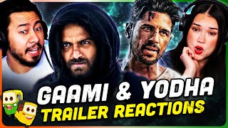 GAAMI amp YODHA Trailer Reactions  Vishwak Sen  Sidharth Malhotra [upl. by Ener768]