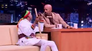 Fasil Demoz funny interview at Seifu Fantahun show [upl. by Hnirt]