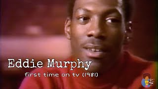 Eddie Murphys First TV Appearance 1981 [upl. by Wendelina696]