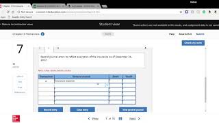 ACCT 2301 Chapter 3 Homework [upl. by Elysee339]