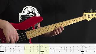 Californication  Bass Tutorial with tabs  All Parts [upl. by Naivad]