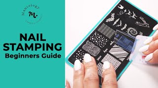 Beginners Guide to Nail Stamping with Maniology [upl. by Carolee]