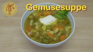 Gemüsesuppe [upl. by Esekram]