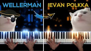 Wellerman vs Ievan Polkka PIANO BATTLE [upl. by Ennazor]