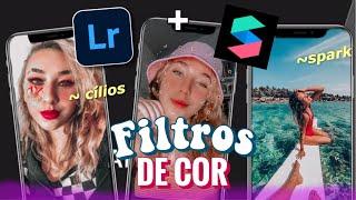 COMO CRIAR FILTROS PRO INSTAGRAM LIGHTROOM [upl. by Lesiram]