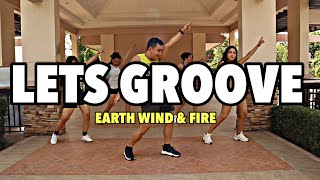 LET’S GROOVE  Earth Wind amp Fire  djmkremixchanneltv4050  BUGING Dance Fitness [upl. by Roddy]