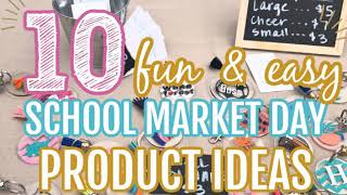 10 Easy School Market Day Ideas to Make amp Sell [upl. by Fabron]