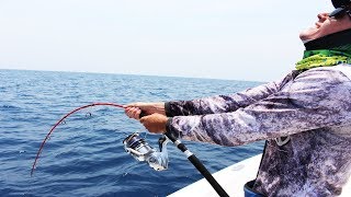 Extreme Deep Water Fishing l Vertical Jigging For Giants [upl. by Carline94]